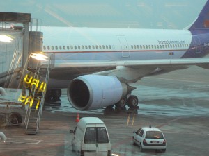 Boeing Bruselas-Entebbe-Nairobi.