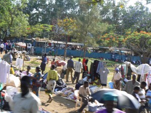 Mercado de Kisumu.