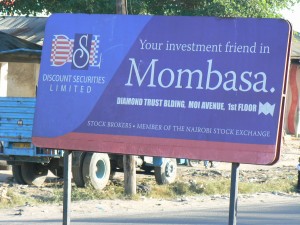 Cartel de Mombasa.