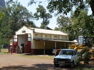 El parque de los bomberos de Tororo