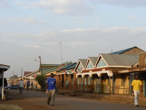 Porches de la calle Wasike-Mugeni Road en Busia Town Council. Porches de la calle Wasike-Mugeni Road en Busia Town Council.
